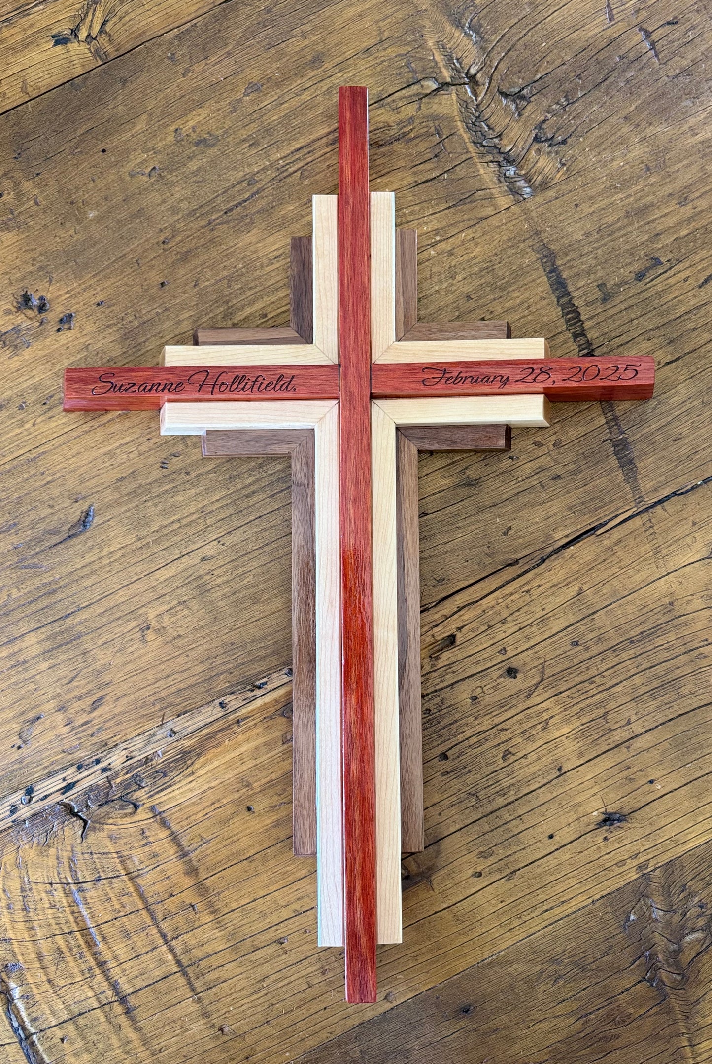 Custom Layered Cross