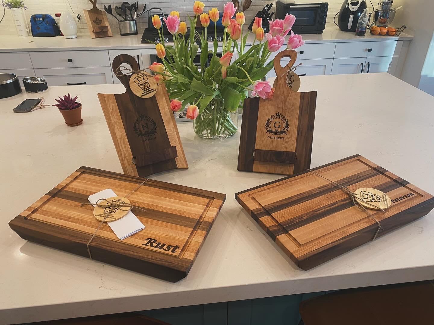 Custom Hardwood Cutting Boards