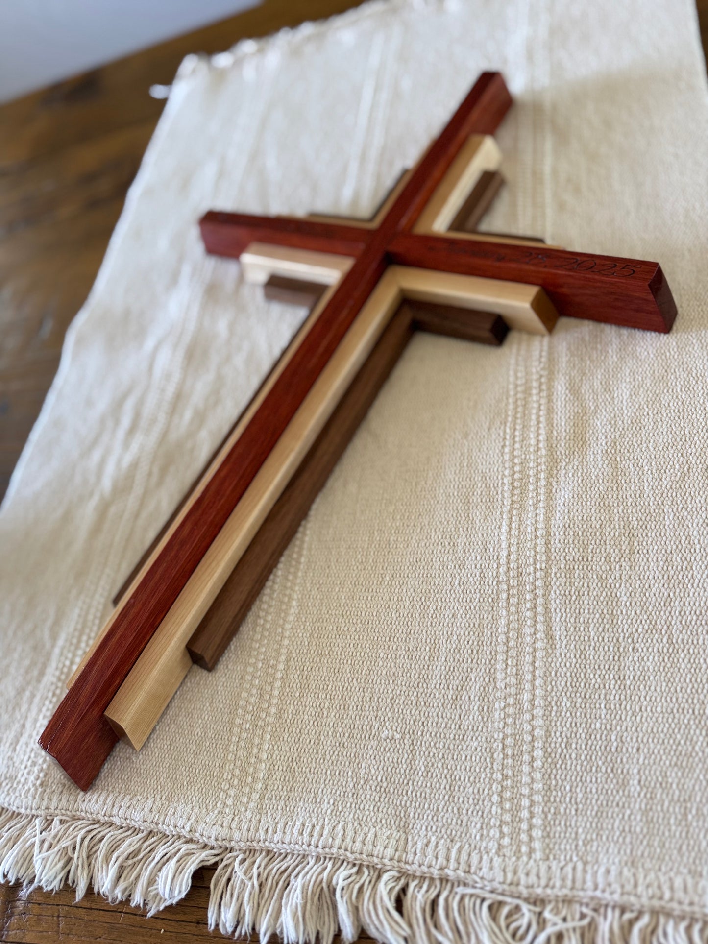 Custom Layered Cross