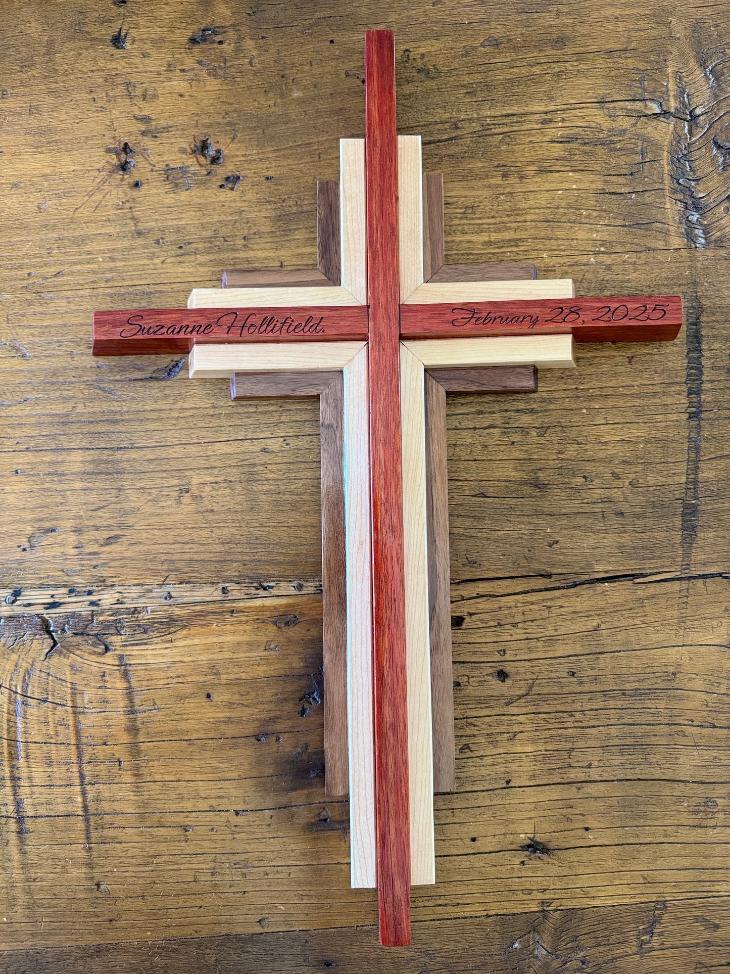 Custom Layered Cross
