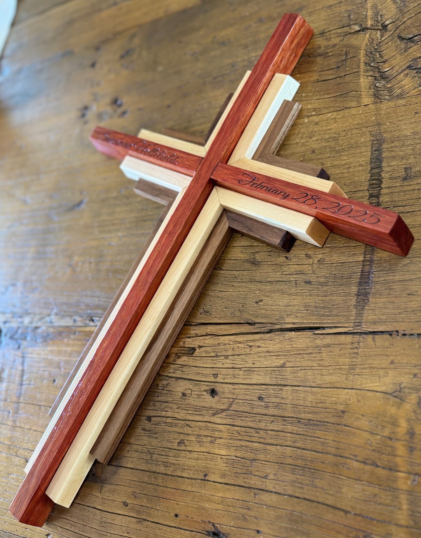 Custom Layered Cross