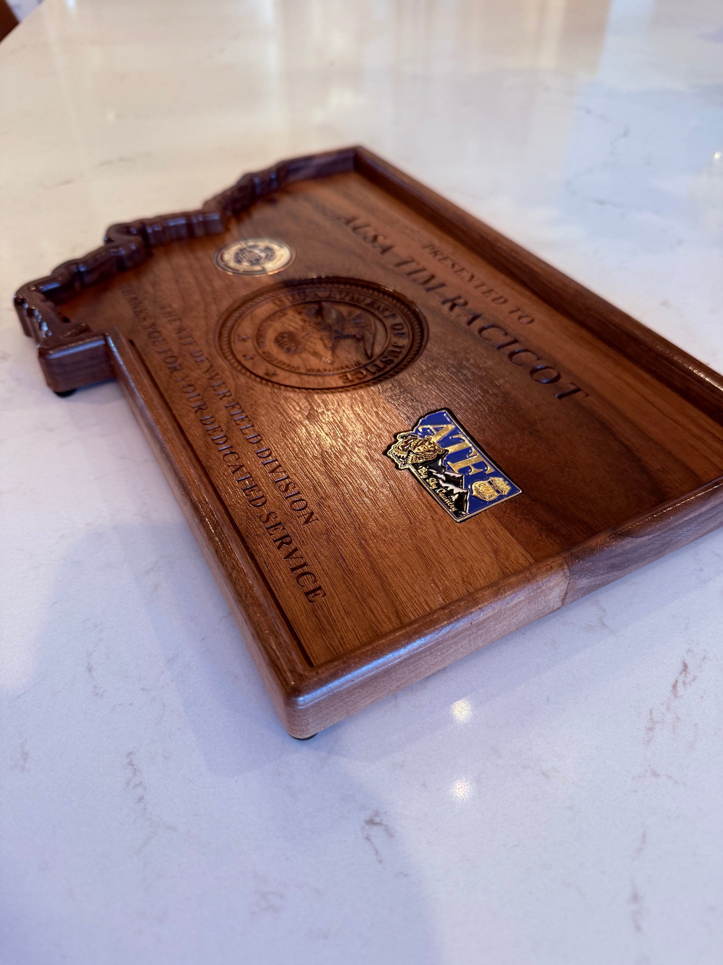 Custom Drop Trays with 3D Carving