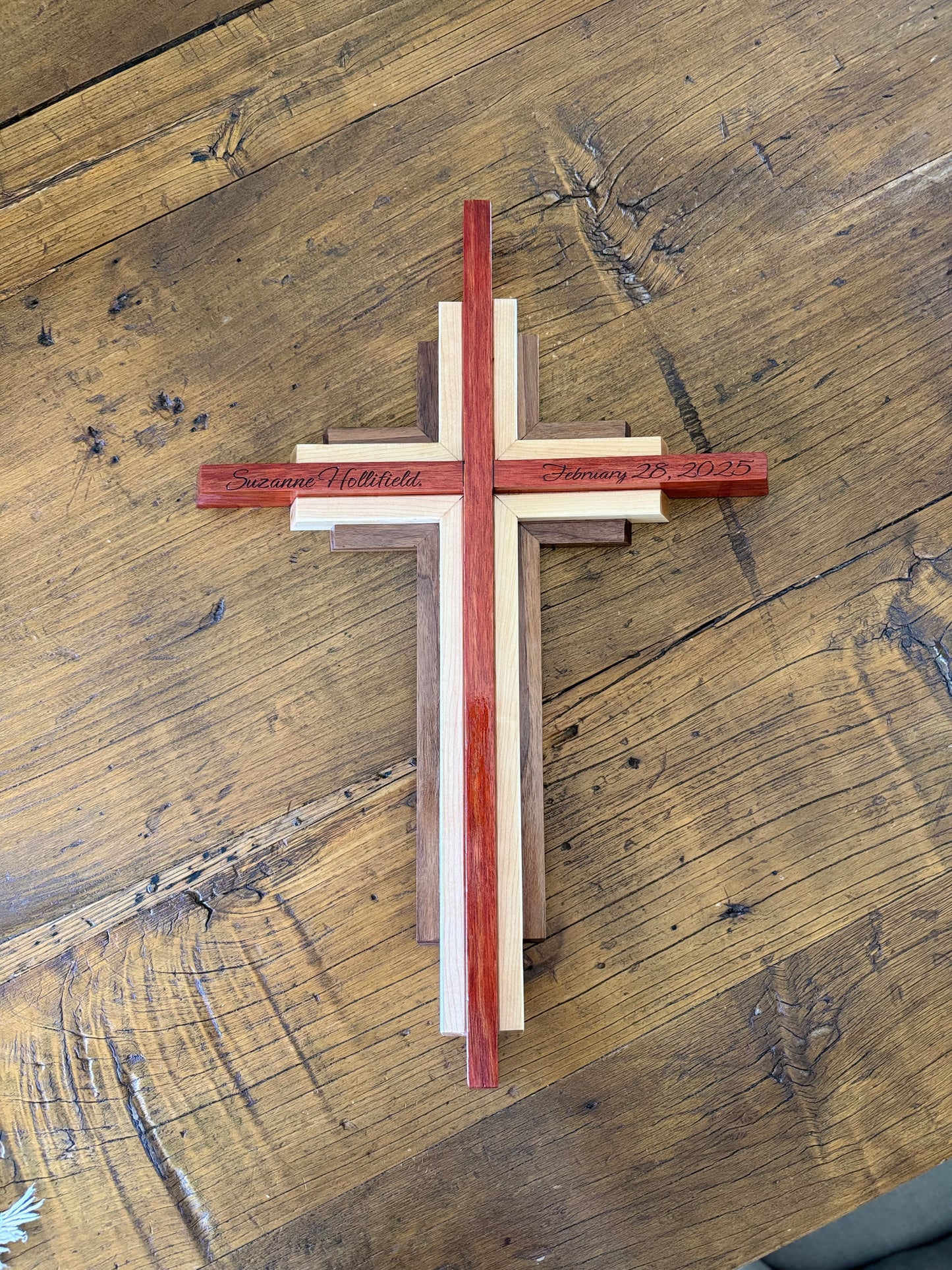 Custom Layered Cross
