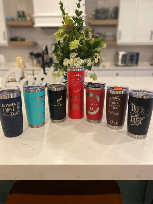 Custom Laser Engraved YETI 30 oz Tumblers (Copy)