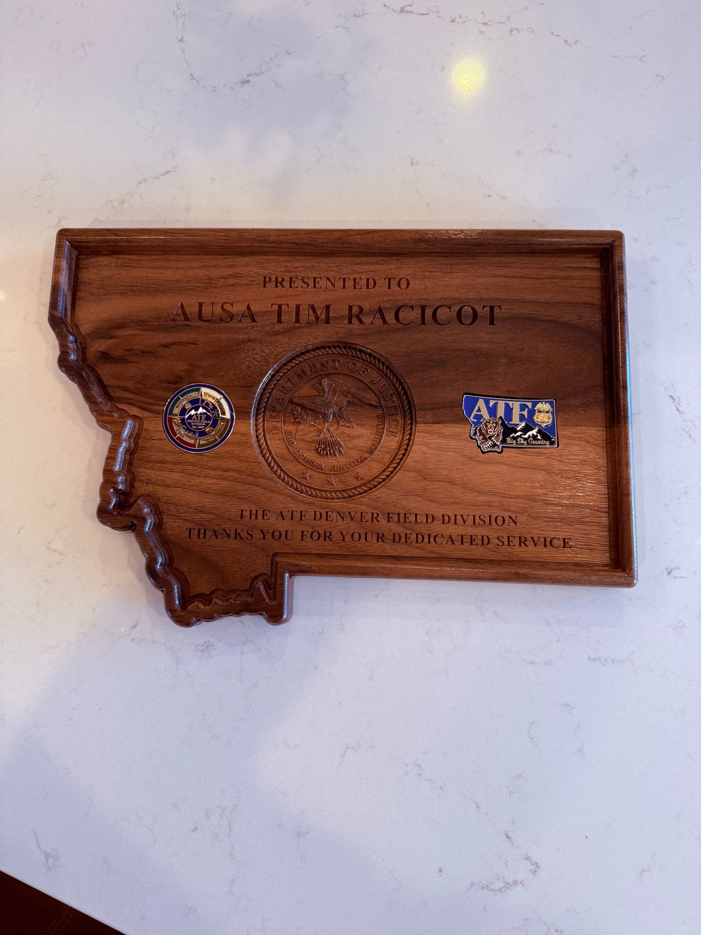 Custom Drop Trays with 3D Carving