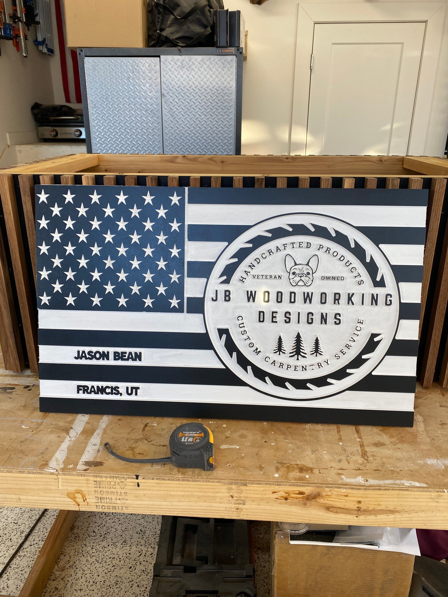 Custom Wall Art Flags (Military, First Responders, Patriots)