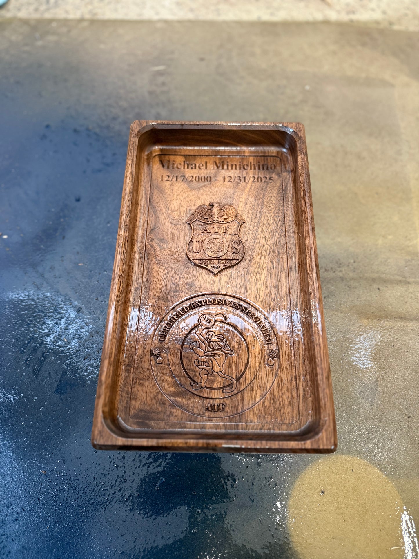 Retirement Display Plaques