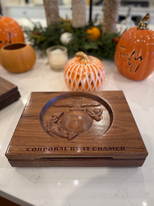 Custom/Personalized Military Keepsake Box