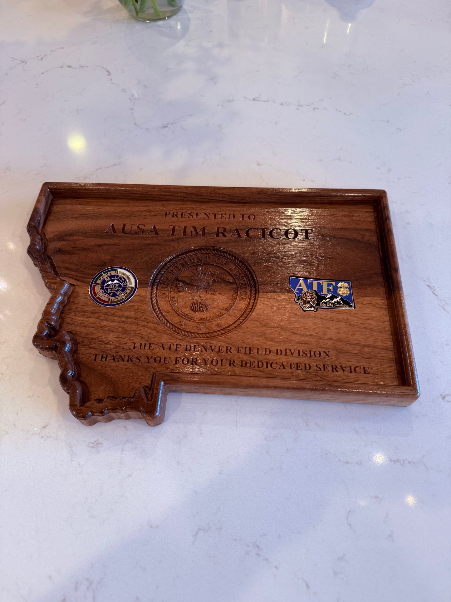 Custom Drop Trays with 3D Carving