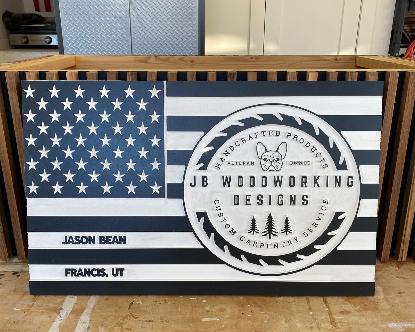 Custom Wall Art Flags (Military, First Responders, Patriots)