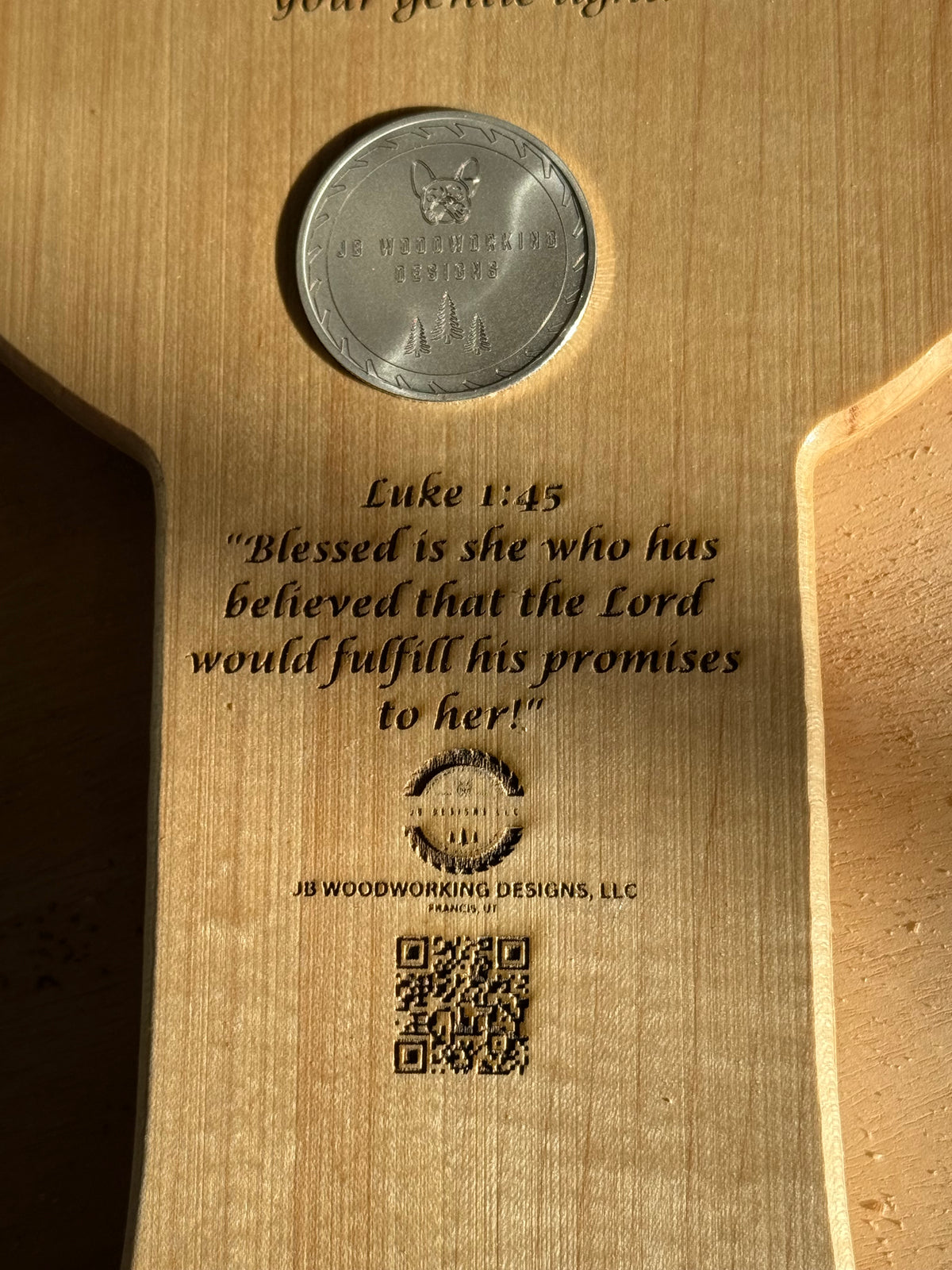 Christian Cross with Christ Face 3D