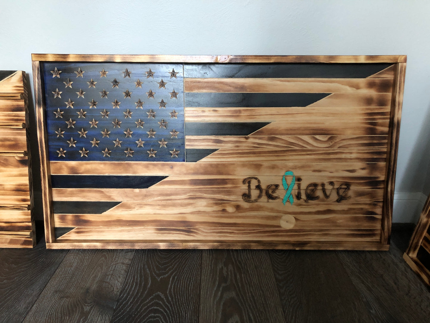 Custom Wall Art Flags (Military, First Responders, Patriots)