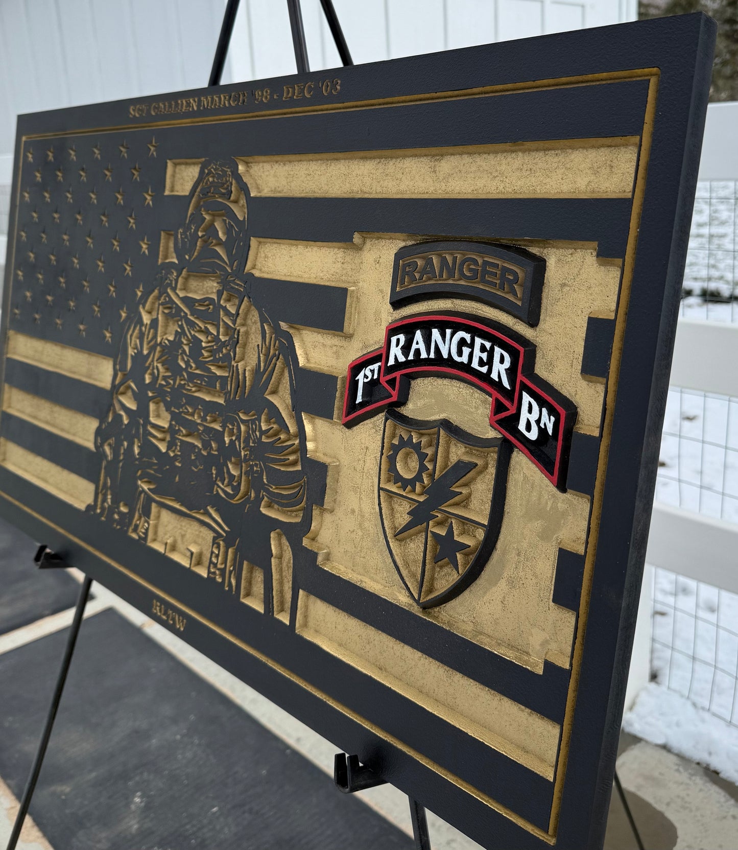 Custom Wall Art Flags (Military, First Responders, Patriots)