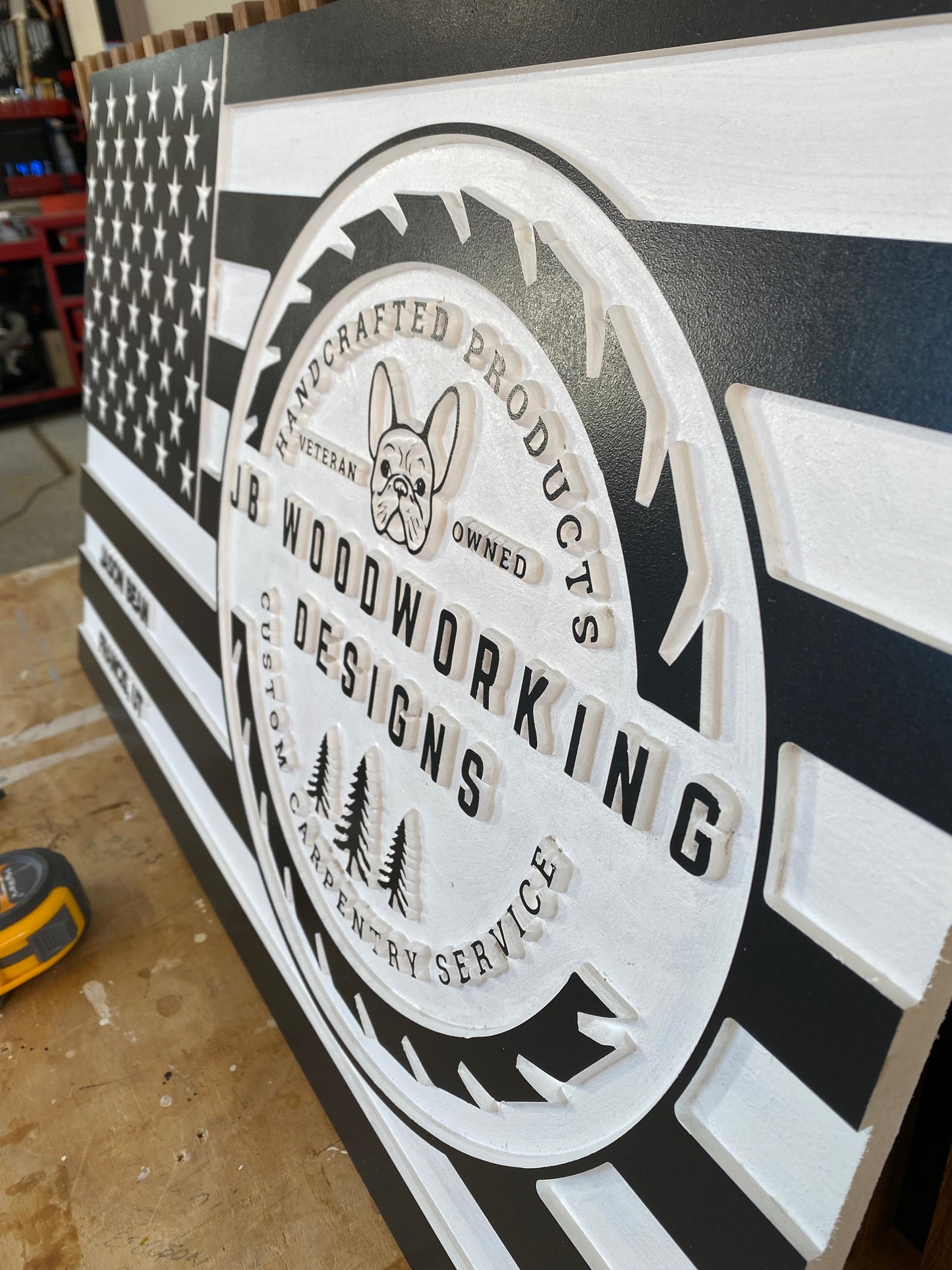 Custom Wall Art Flags (Military, First Responders, Patriots)