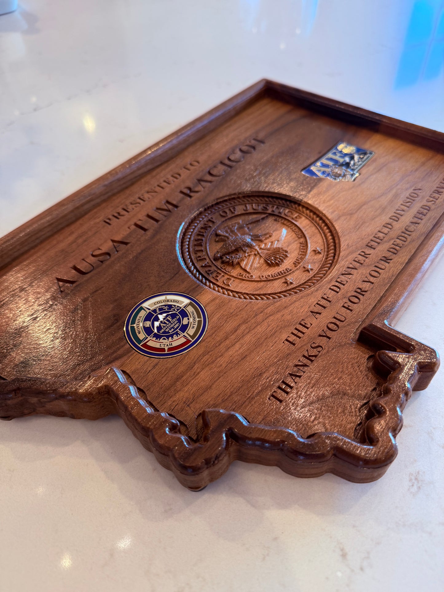 Custom Drop Trays with 3D Carving