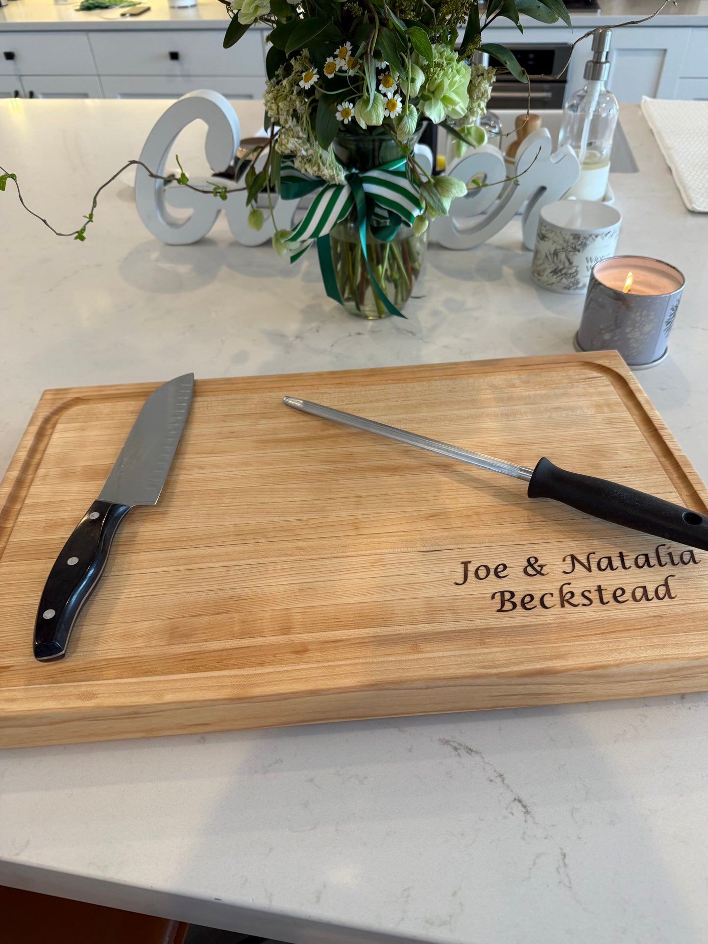 Custom Hardwood Cutting Boards