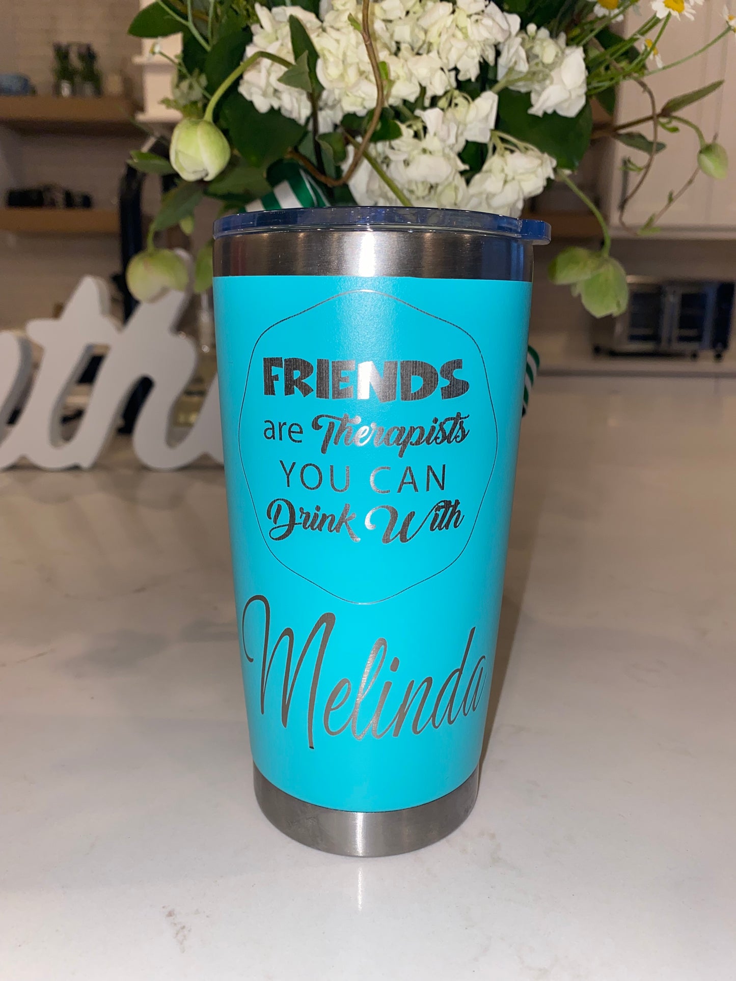 Custom Laser Engraved Stock 20 oz Tumblers